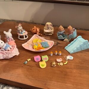 Calico critter baby lot